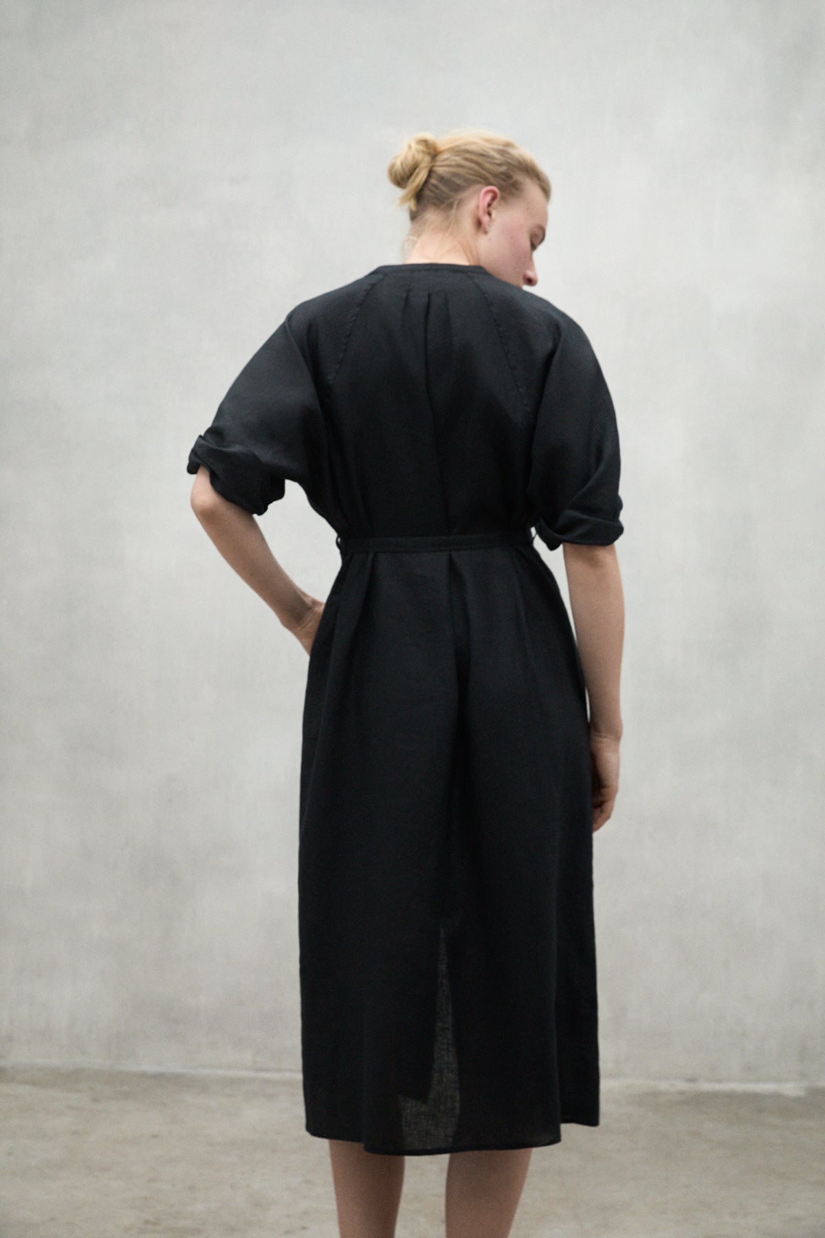 ROBE LONGUE LEA NOIRE