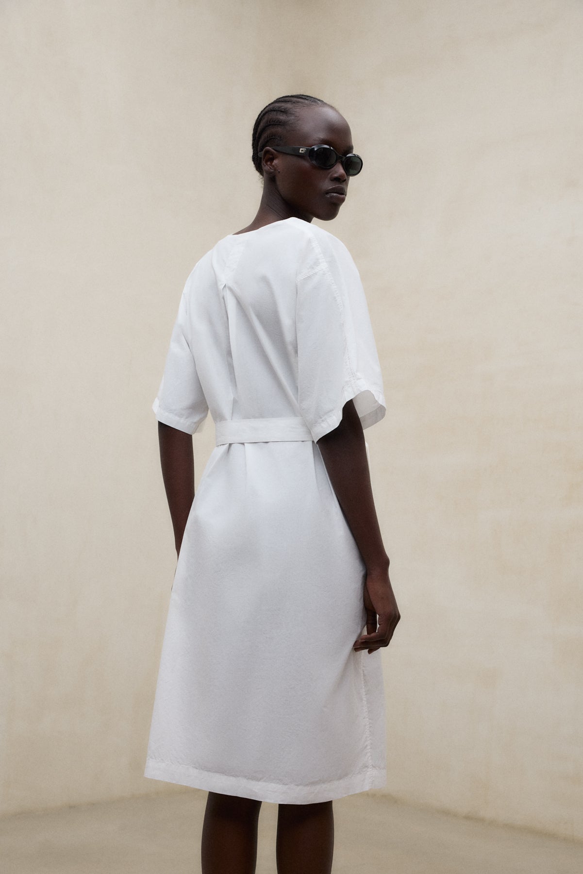 WHITE LUDOVICA DRESS