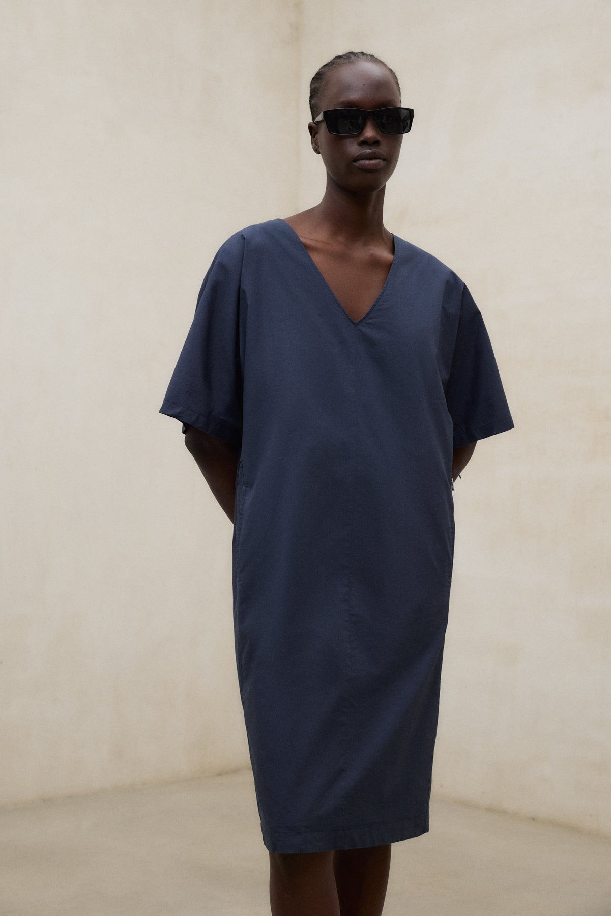 BLUE LUDOVICA DRESS
