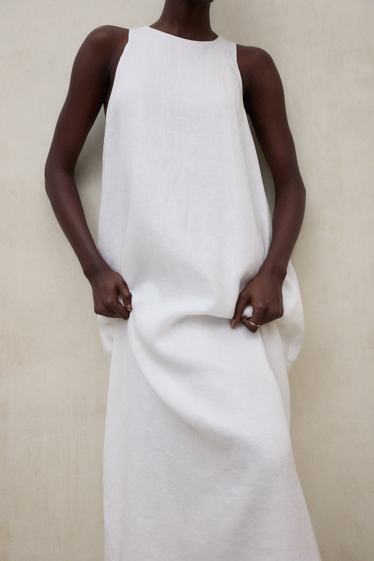 ROBE UKARA BLANCHE