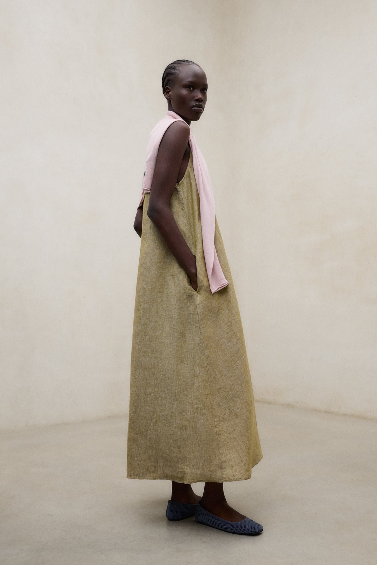UKARA-KLEID GRÜN