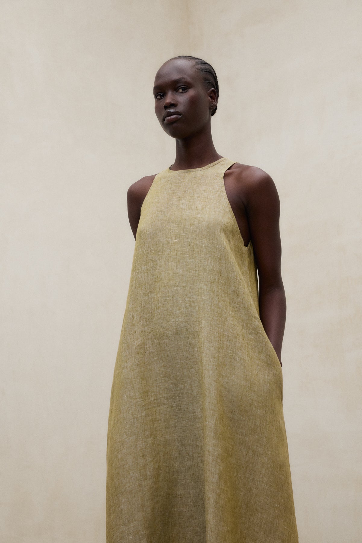 UKARA DRESS GREEN