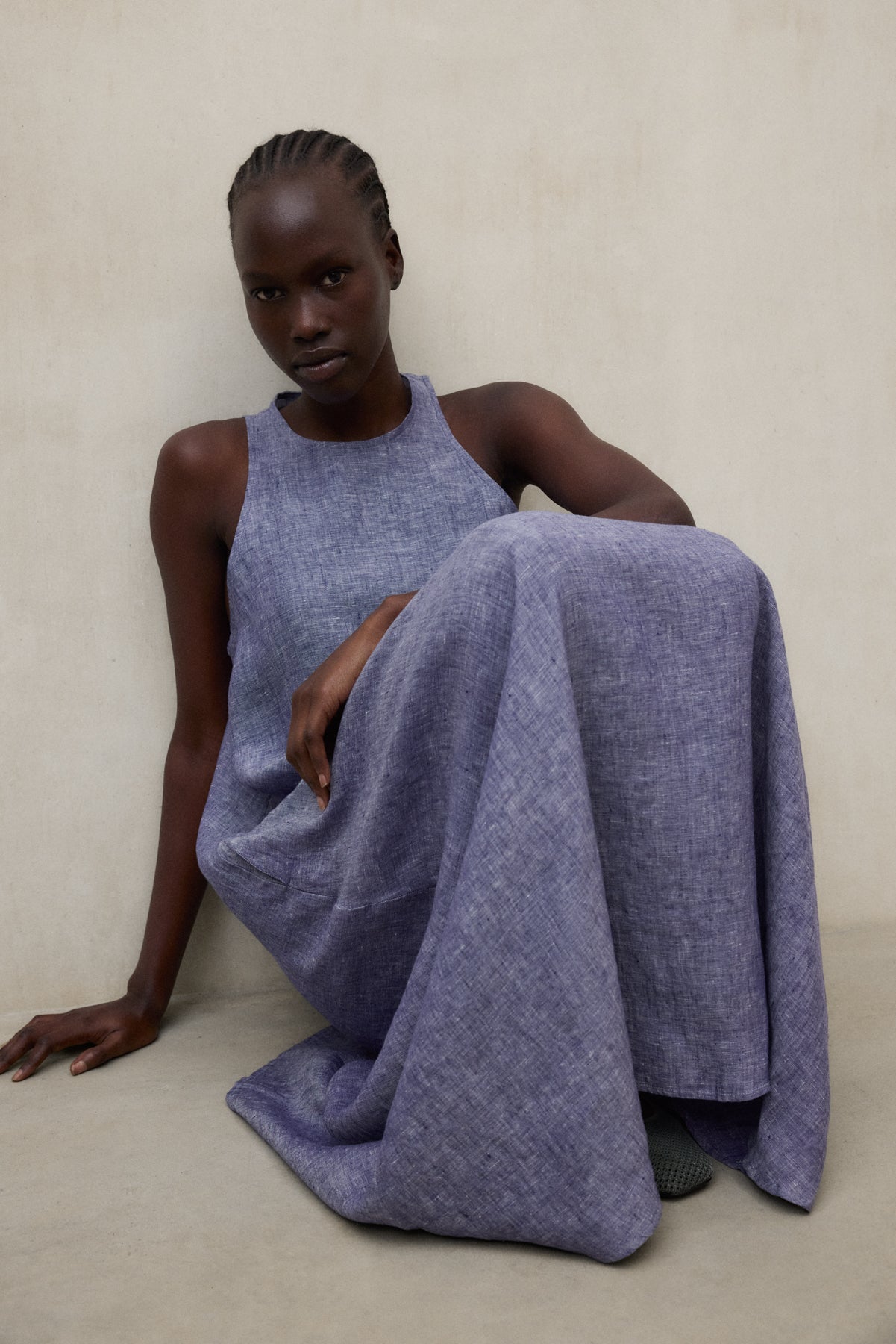 UKARA DRESS BLUE