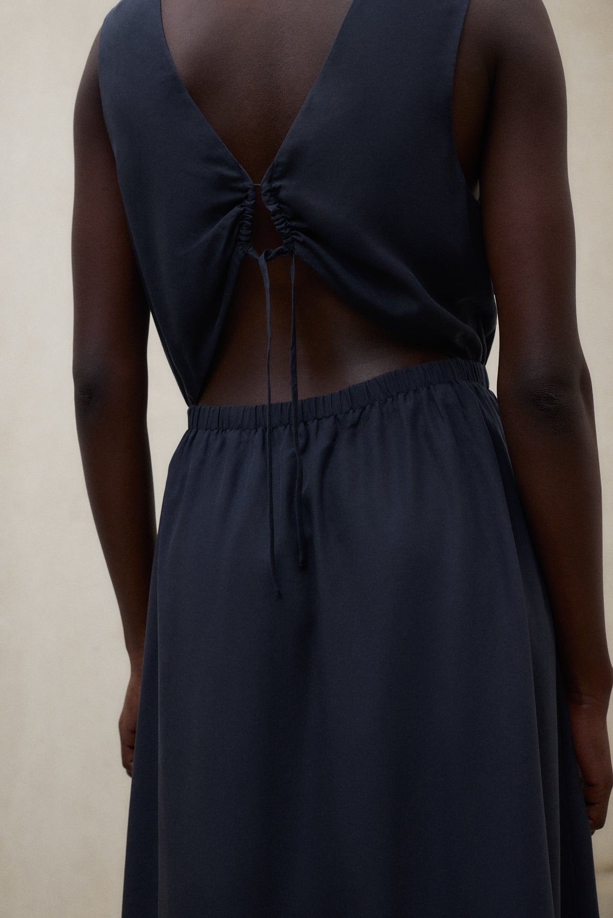 ROBE VITTORIA BLEU MARINE