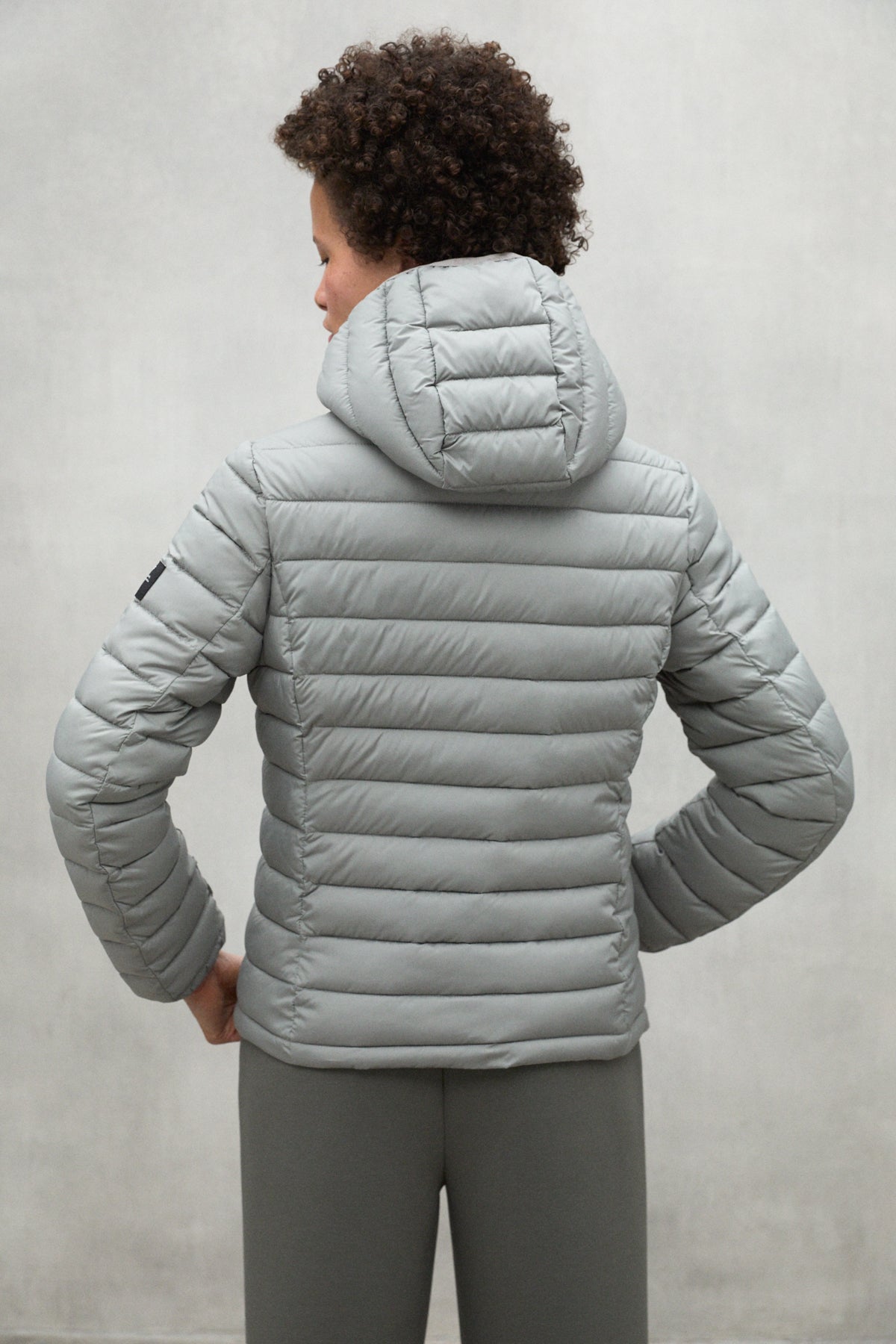 CHAQUETA ATLANTIC GRIS CLARO