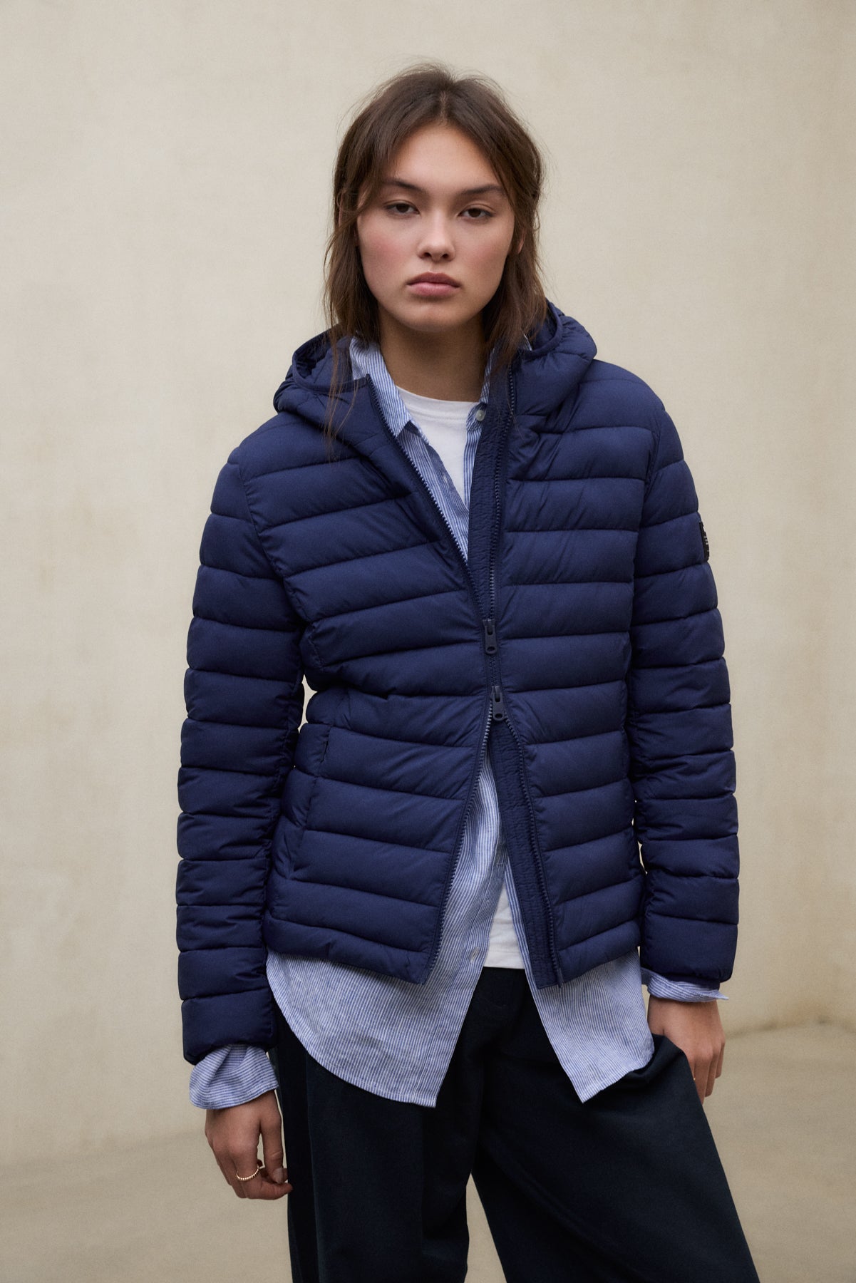 CHAQUETA ATLANTIC AZUL MARINO