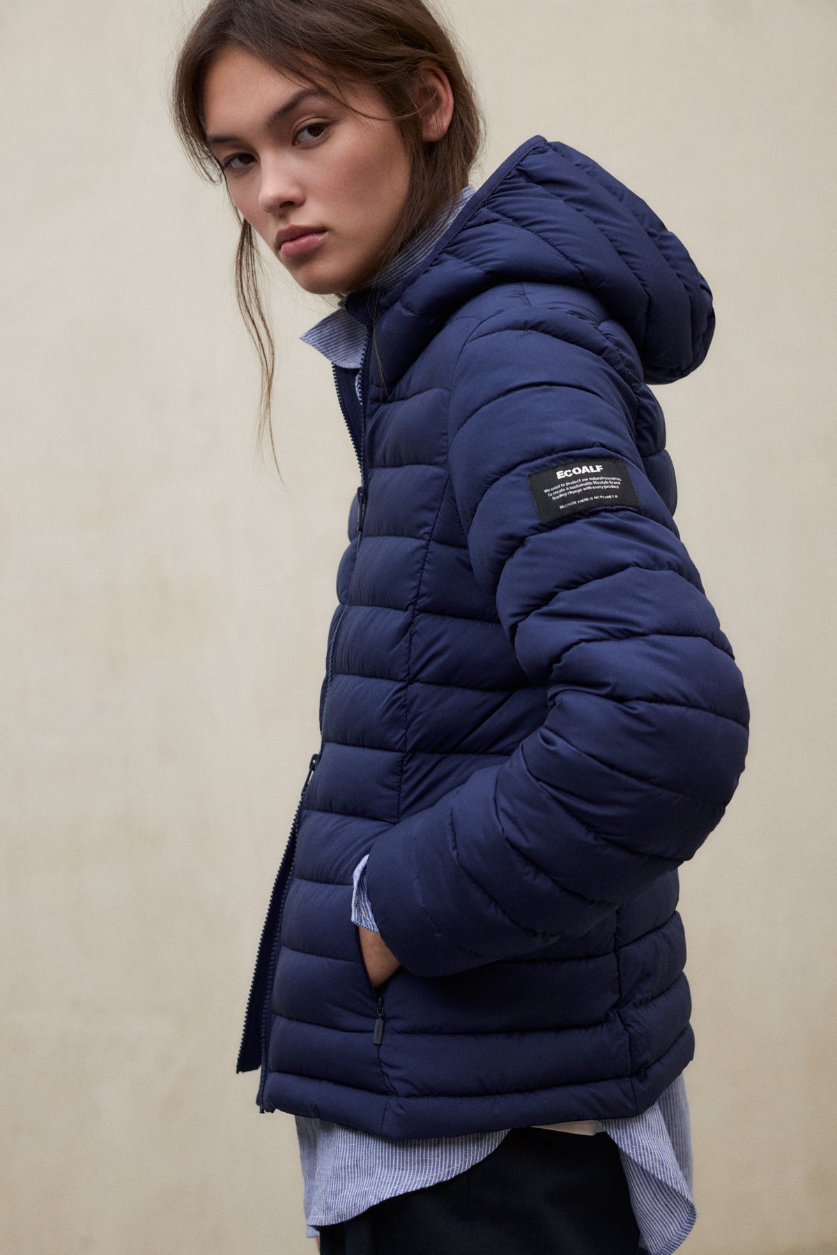 CHAQUETA ATLANTIC AZUL MARINO