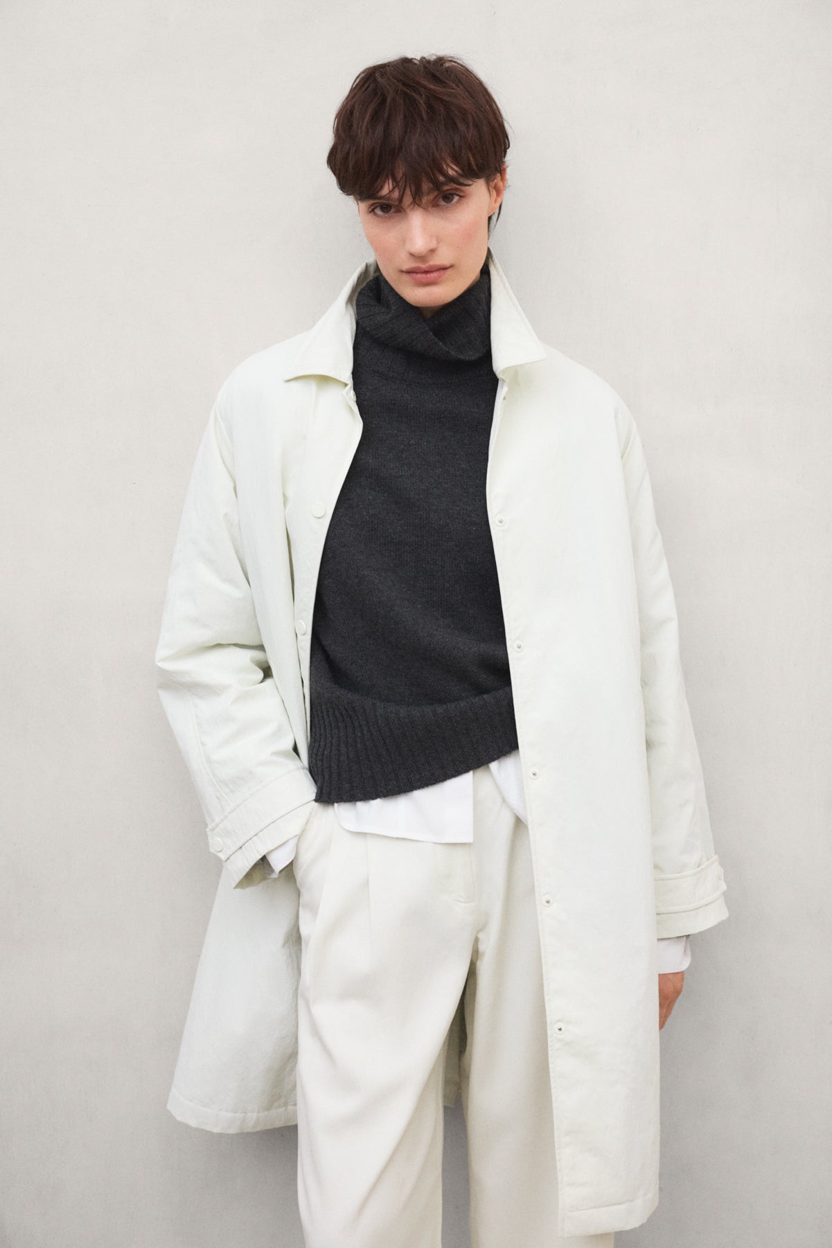 CHAQUETA CALOA BLANCA