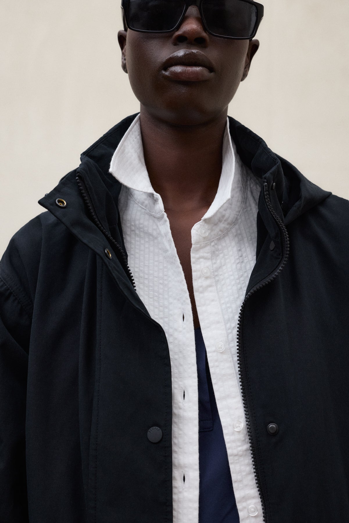 VESTE COVA BLEU MARINE