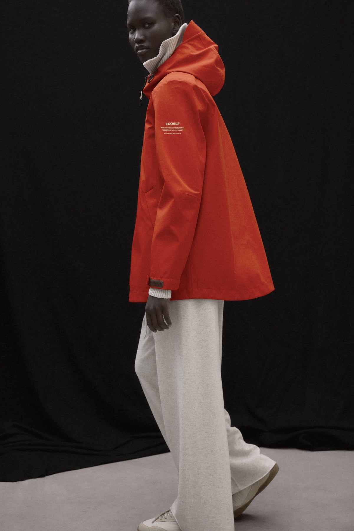VESTE DILUVIO ORANGE