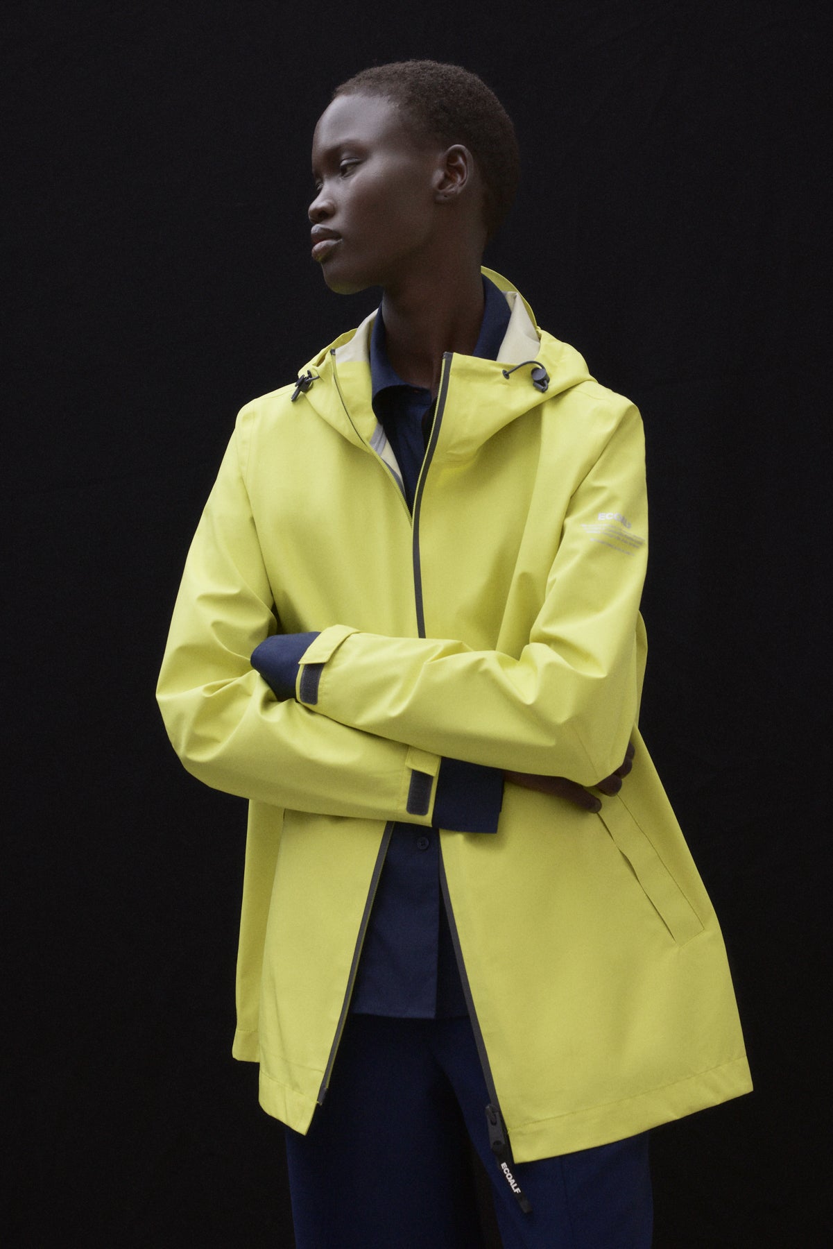 REGENJACKE GELB
