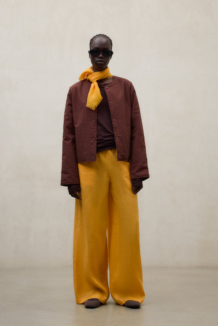 VESTE RÉVERSIBLE GABI MARRON