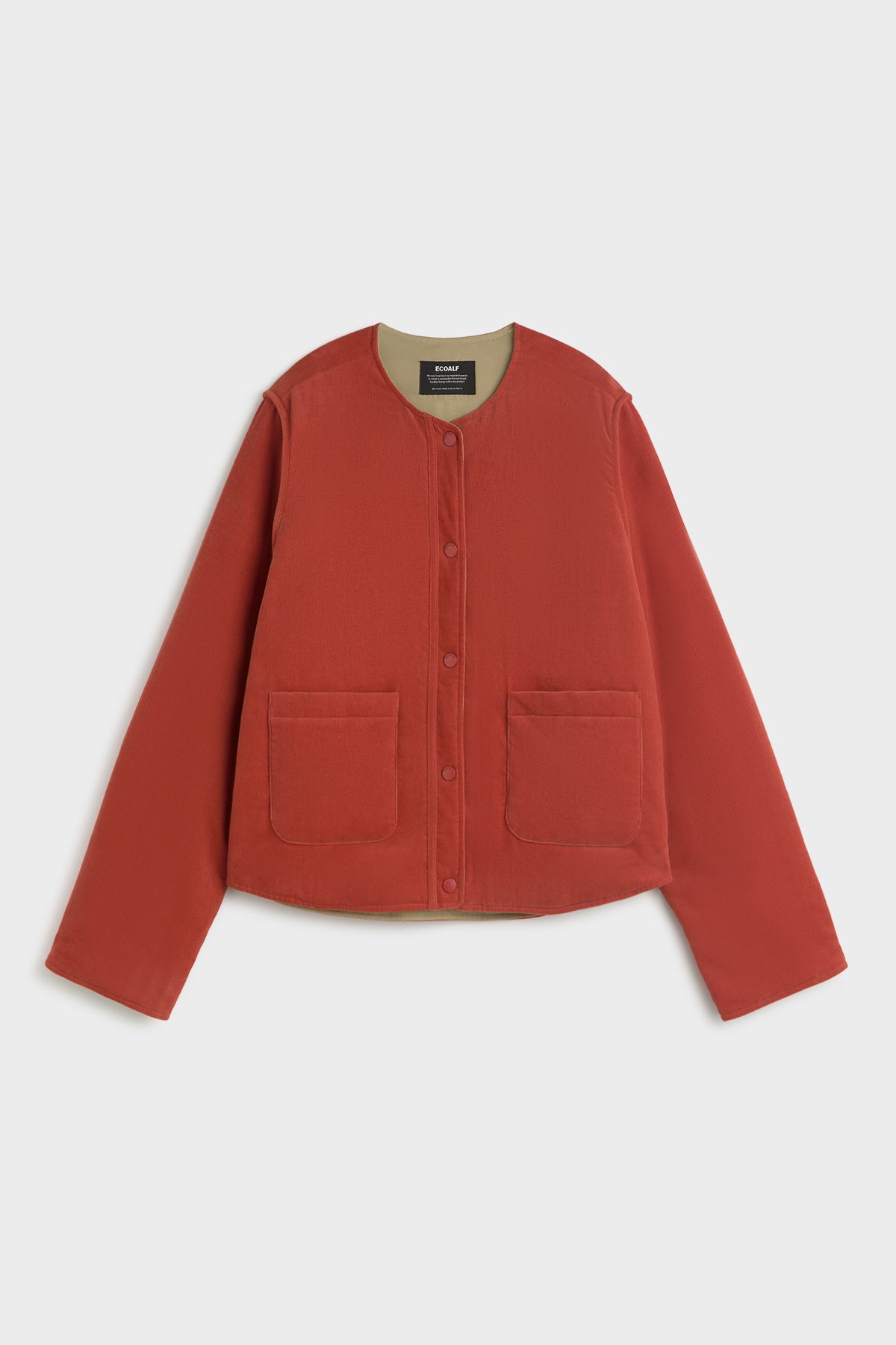 VESTE GABRIELA RÉVERSIBLE ORANGE