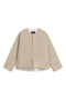 BEIGE REVERSIBLE JACKET GAVEA 