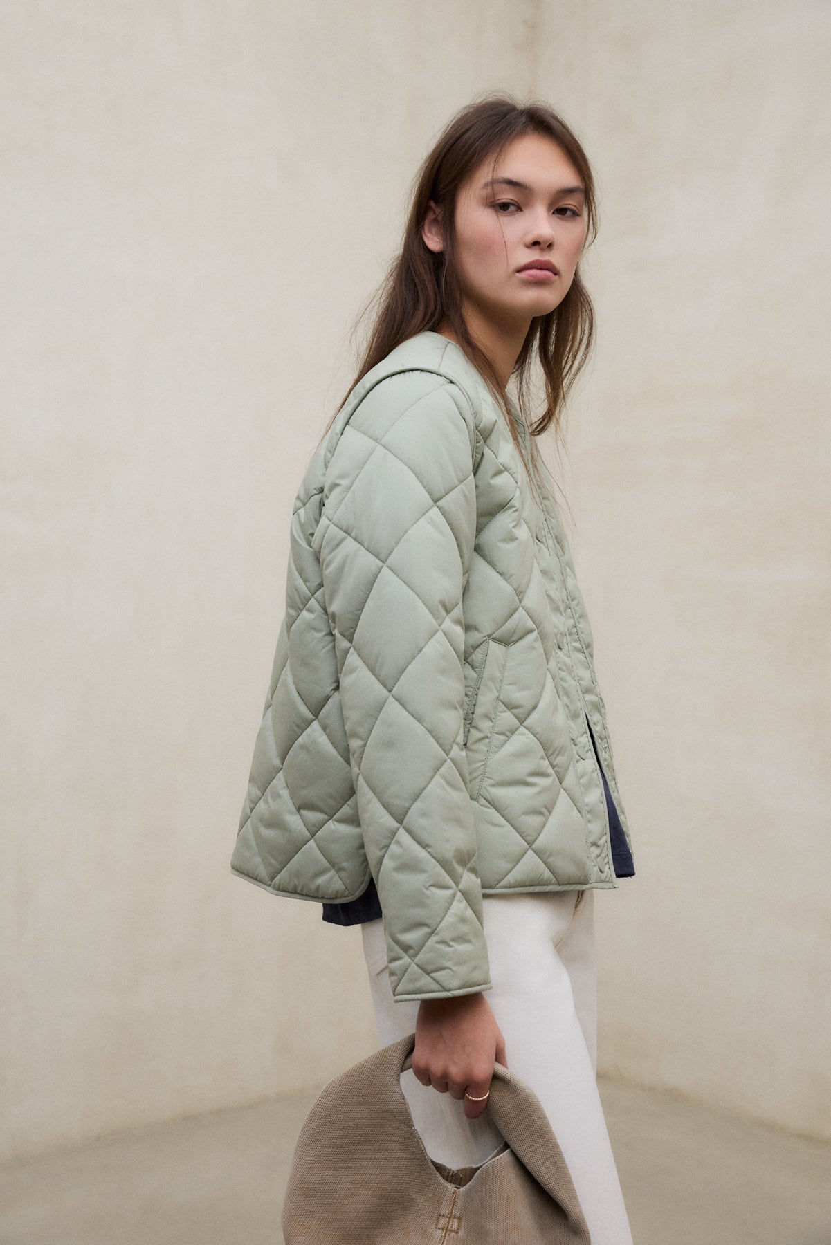 CHAQUETA MUSA RHOMB VERDE