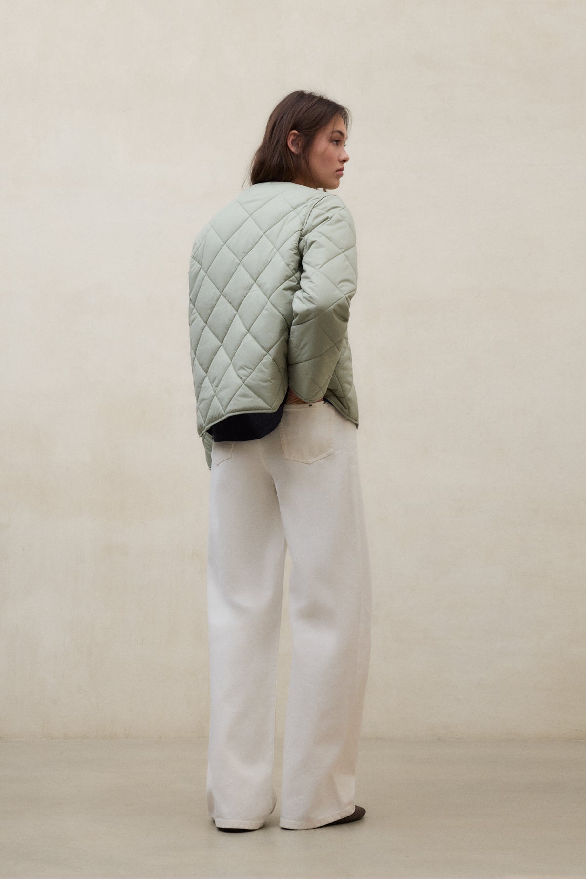 CHAQUETA MUSA RHOMB VERDE