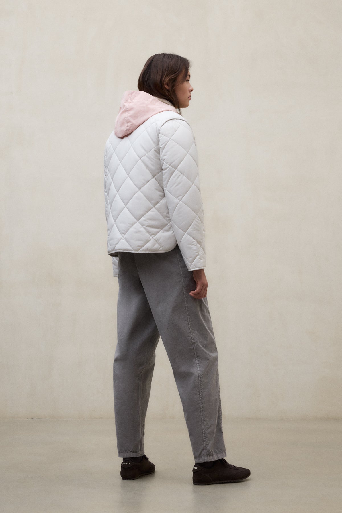CHAQUETA MUSA RHOMB BLANCA