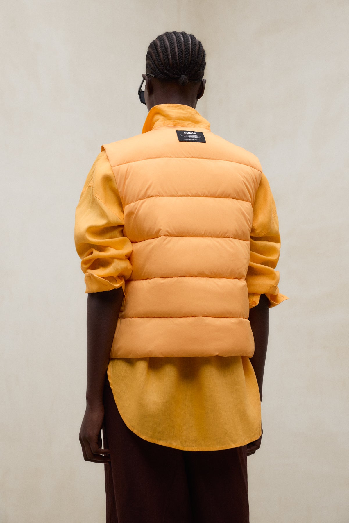 CHALECO OLIMPO NARANJA