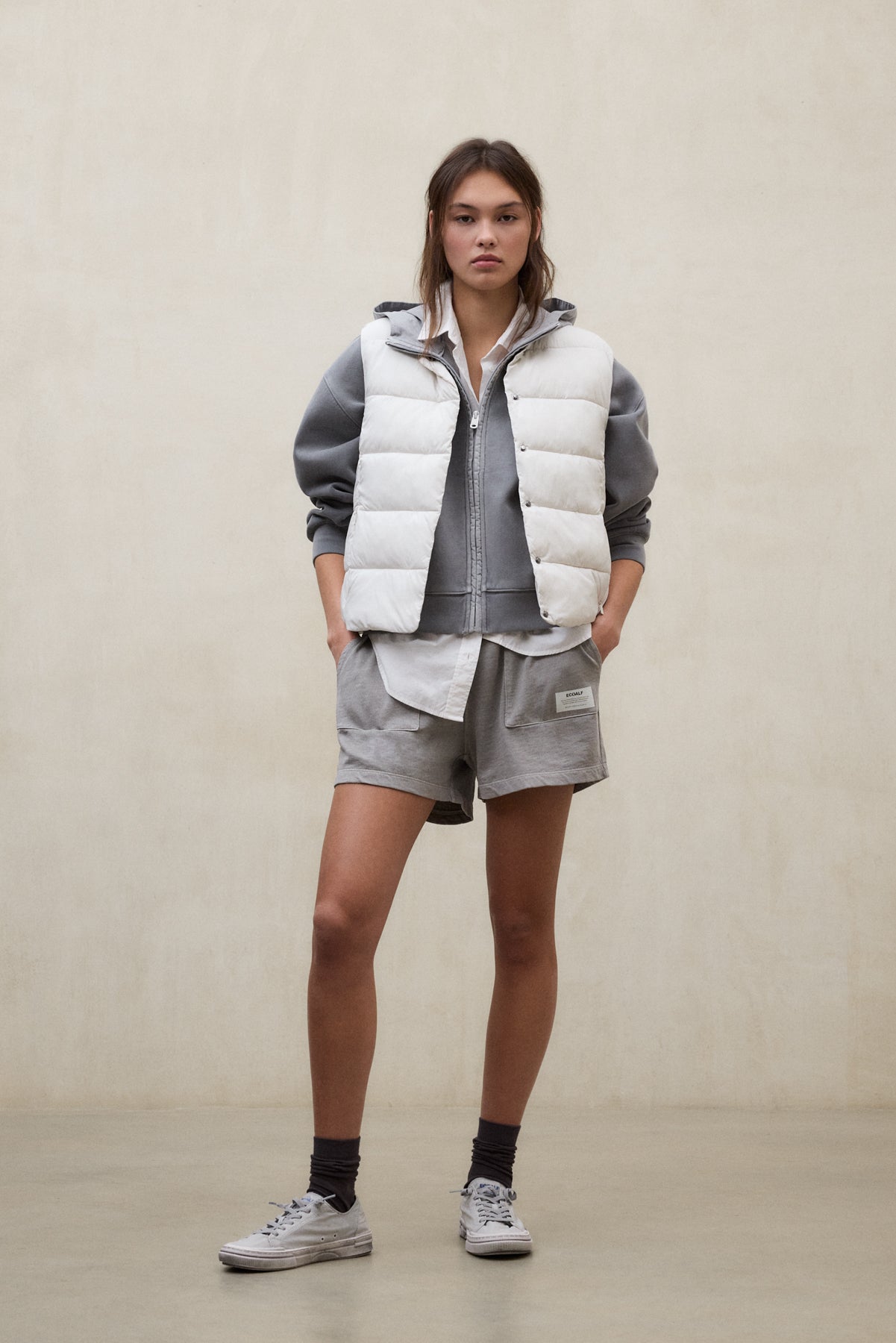GILET SANS MANCHES OLIMPO BLANC