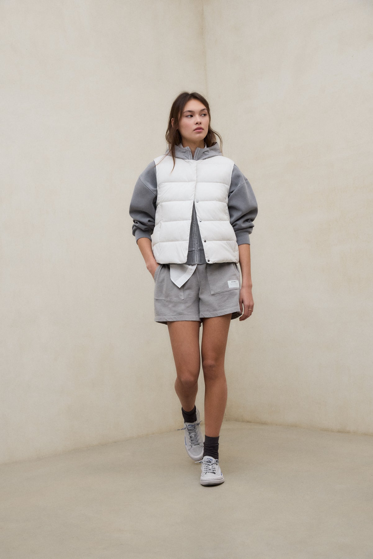 GILET SANS MANCHES OLIMPO BLANC