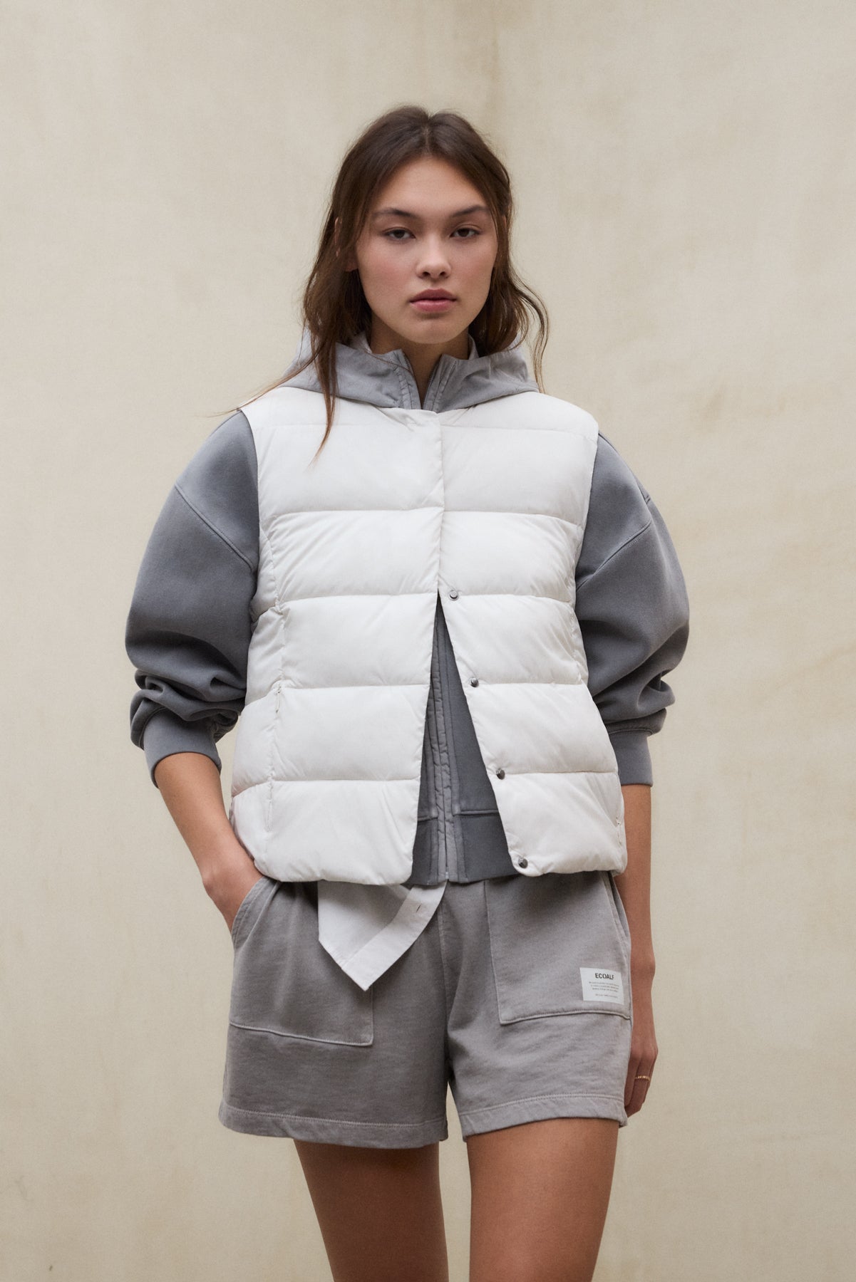 GILET SANS MANCHES OLIMPO BLANC
