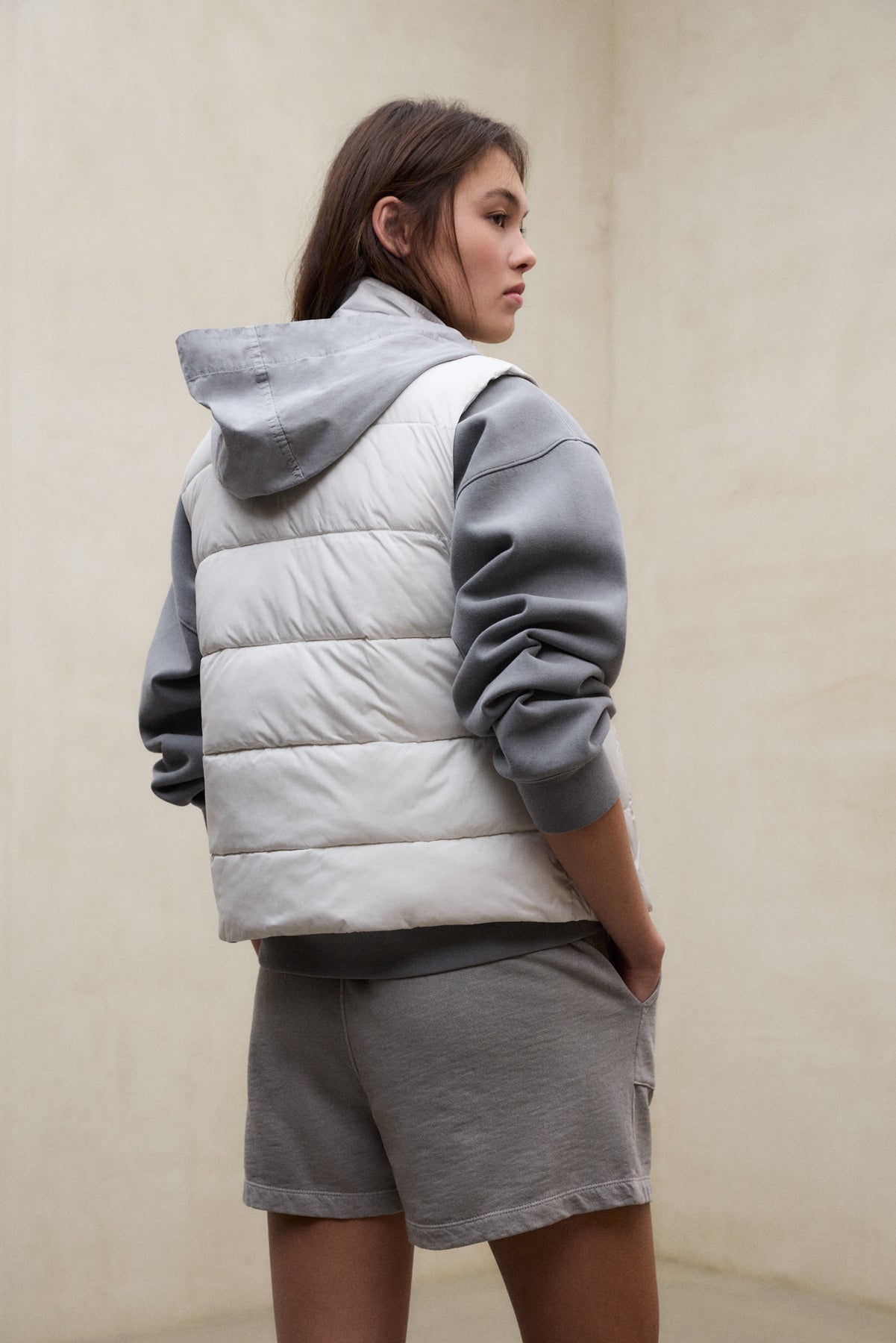 GILET SANS MANCHES OLIMPO BLANC