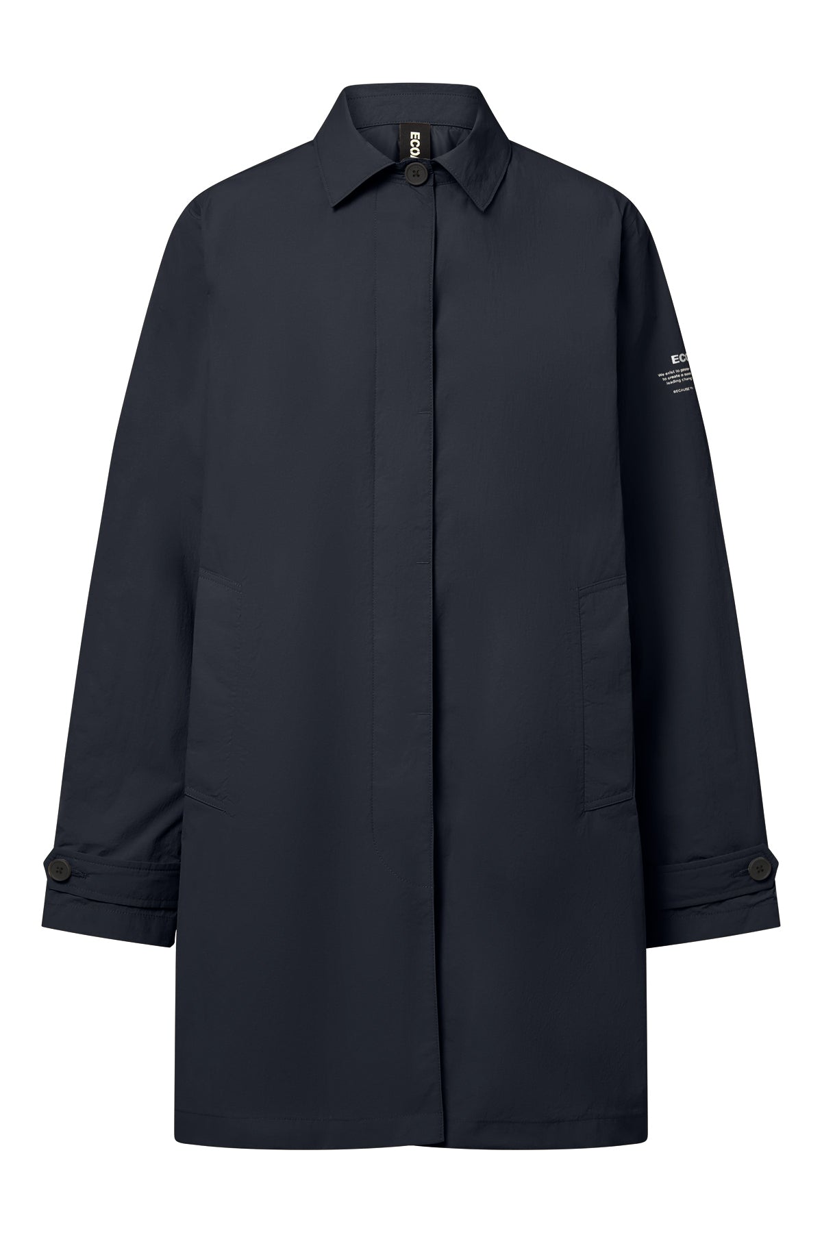 TRENCH-COAT PACKABLE VERNE BLEU MARINE