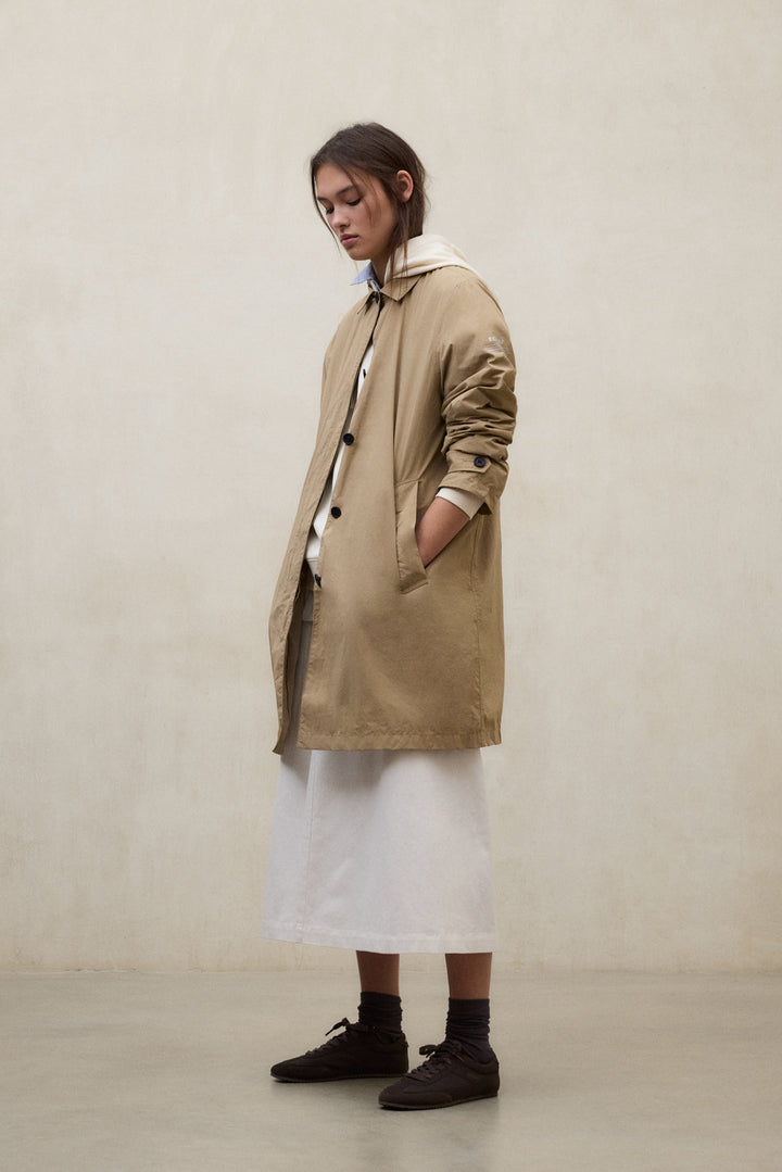 TRENCH-COAT PACKABLE VERNE BEIGE