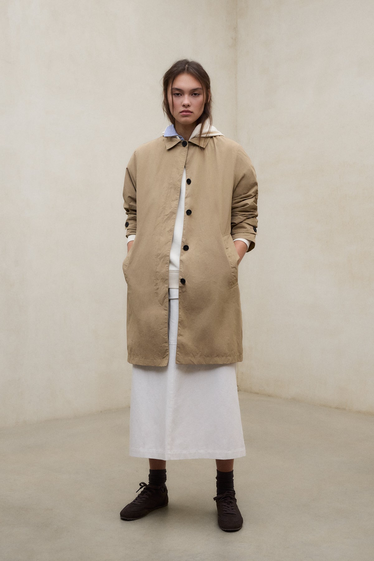 BEIGER PACKBARER TRENCHCOAT VERNE