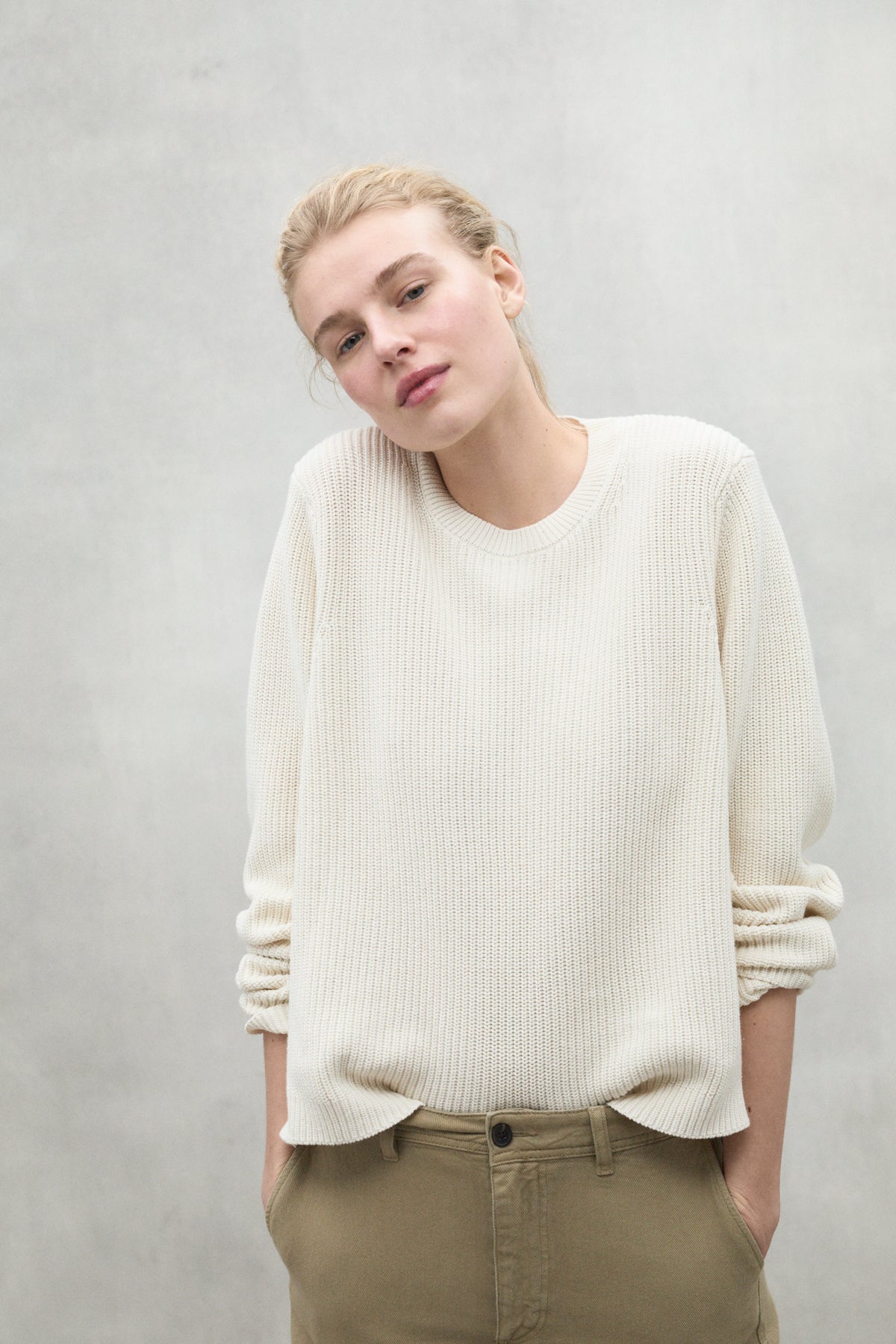 PULL INGA BLANC