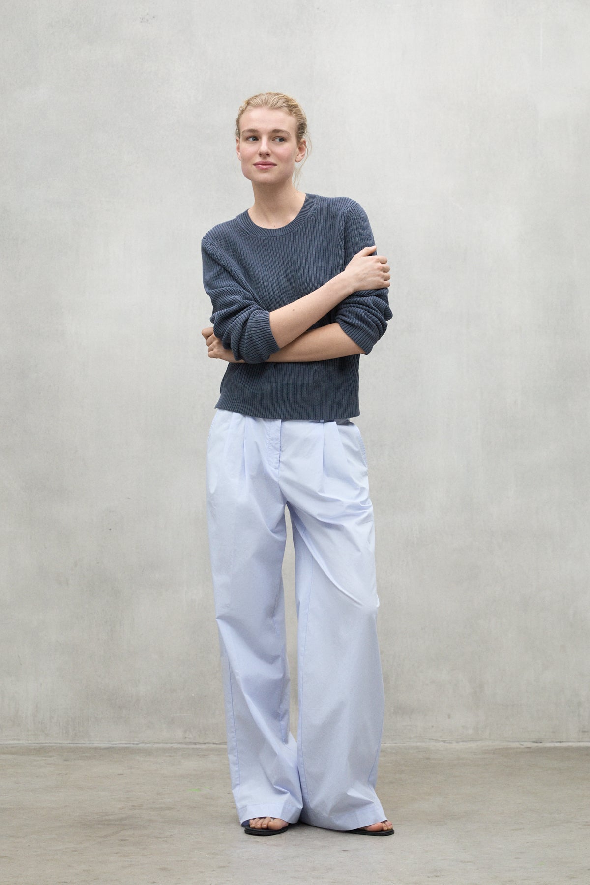 PULL INGA GRIS FONCÉ