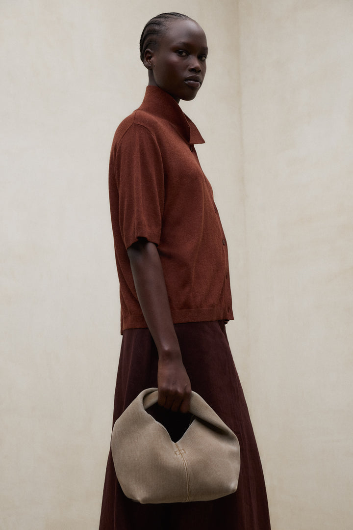 MAGLIONE JUNIPER MARRONE