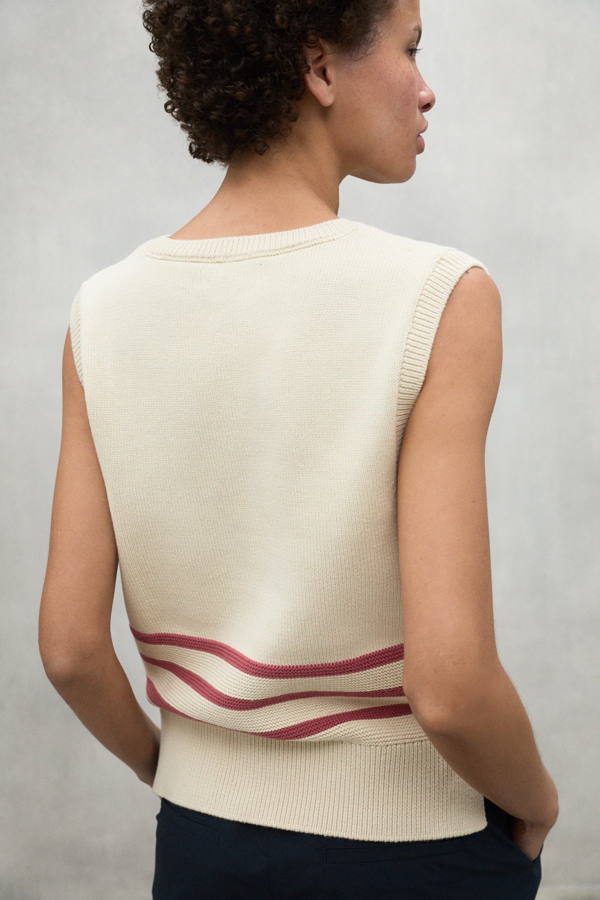 PULLOVER KENTIA HELLGRAU