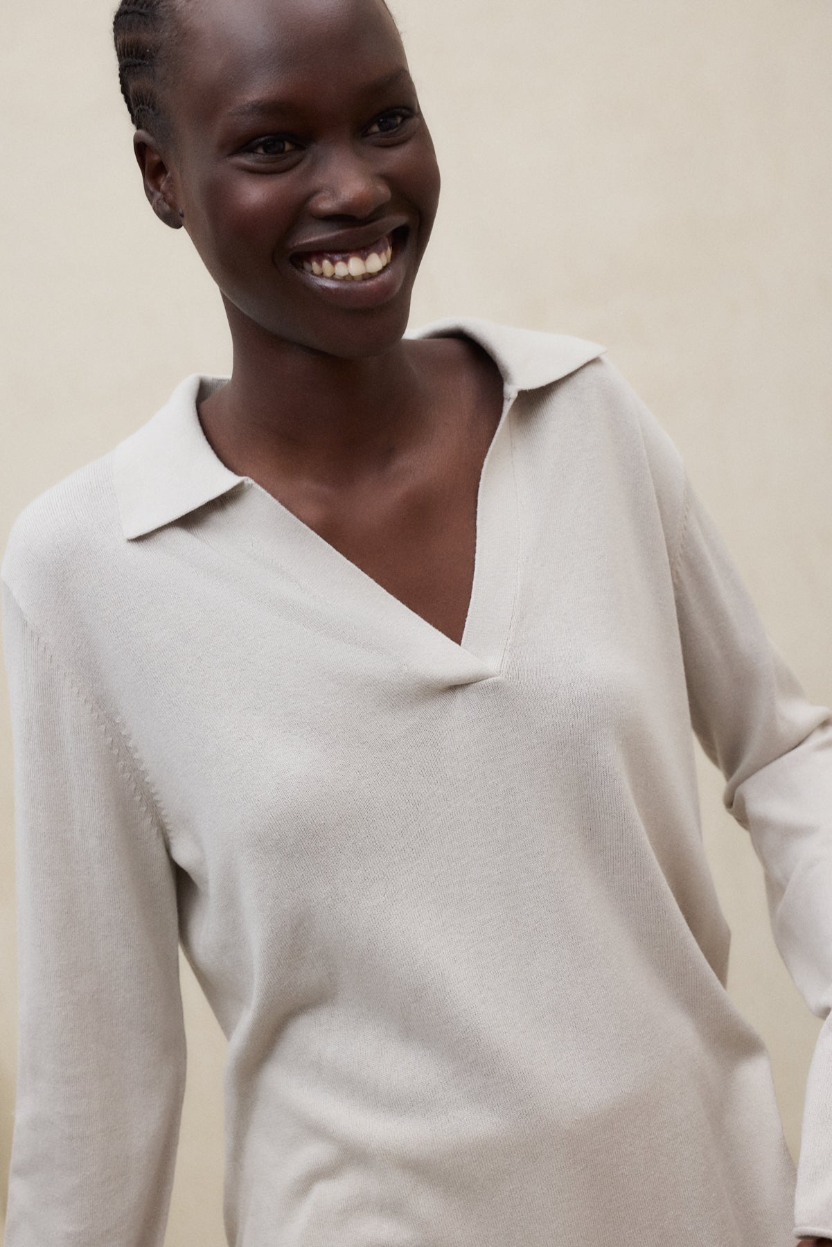 BEIGE MIRTO SWEATER
