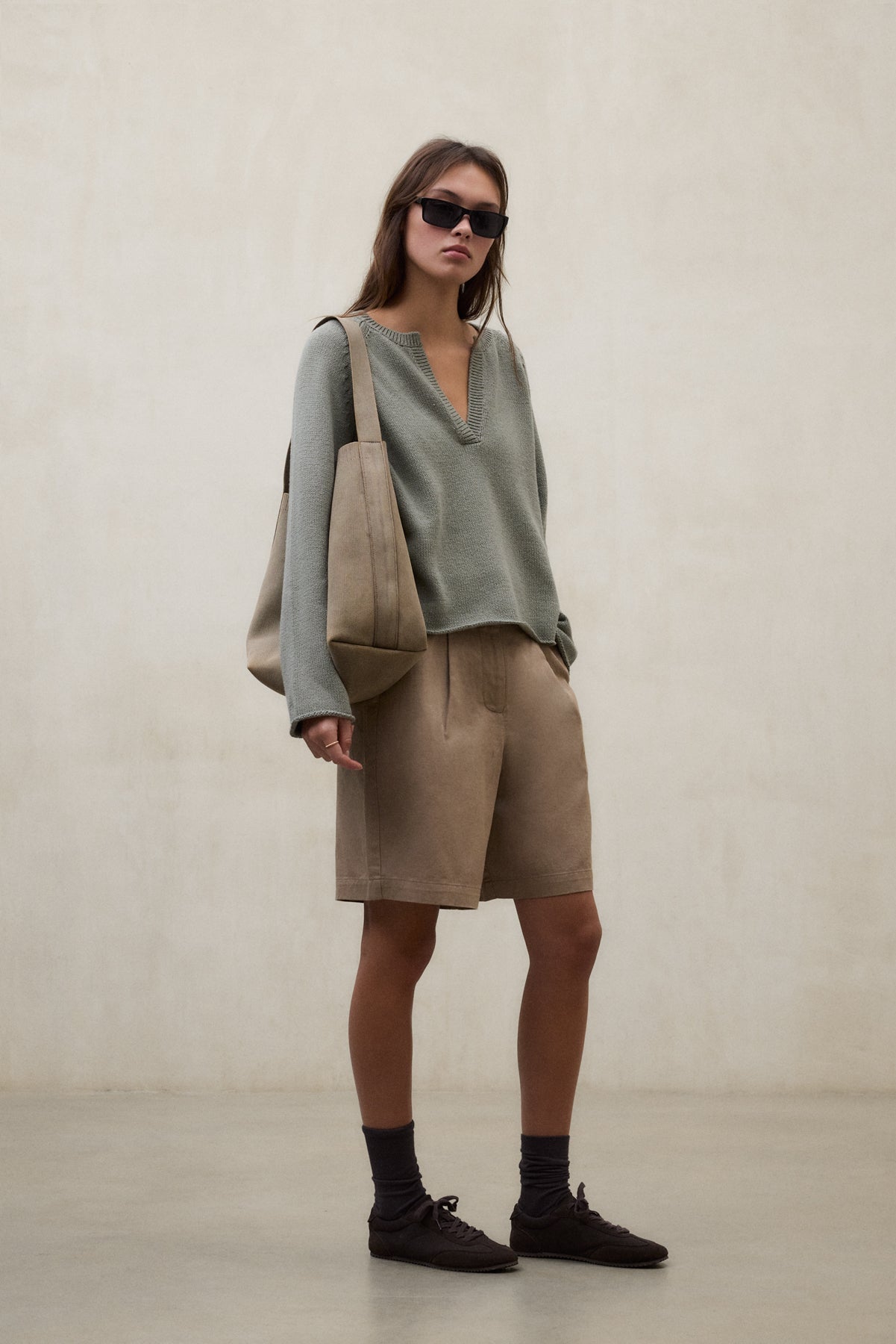 GREEN NOUR SWEATER