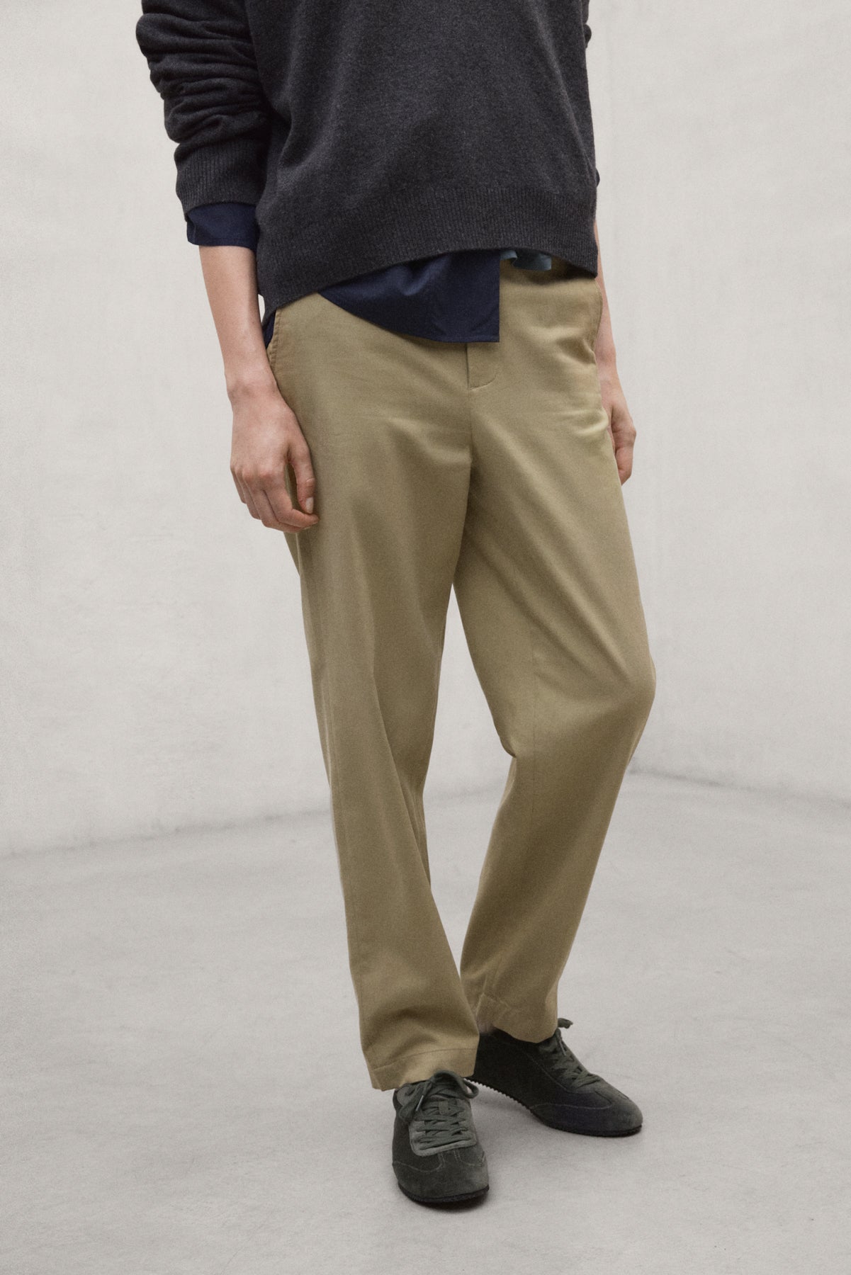 PANTALÓN ALGODÓN TÉCNICO GALIA CAMEL