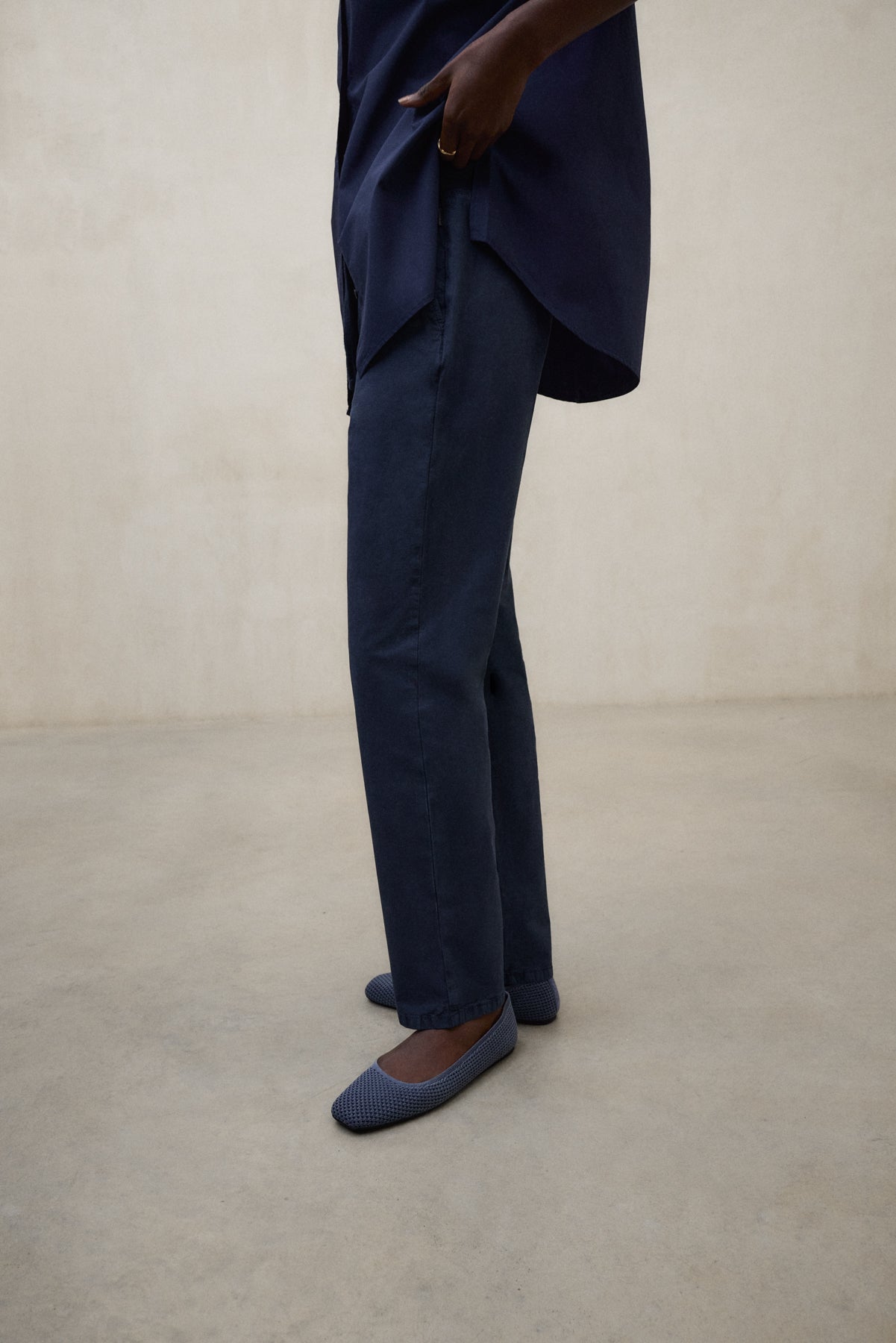 PANTALONES GONGES AZUL