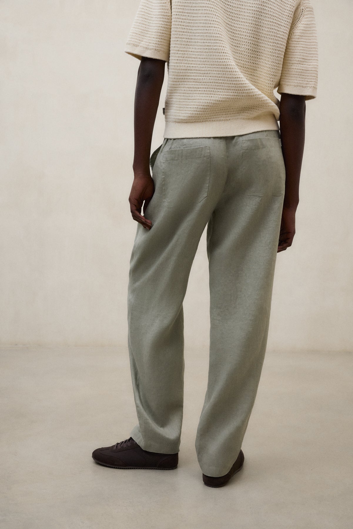 GREEN INDI TROUSERS