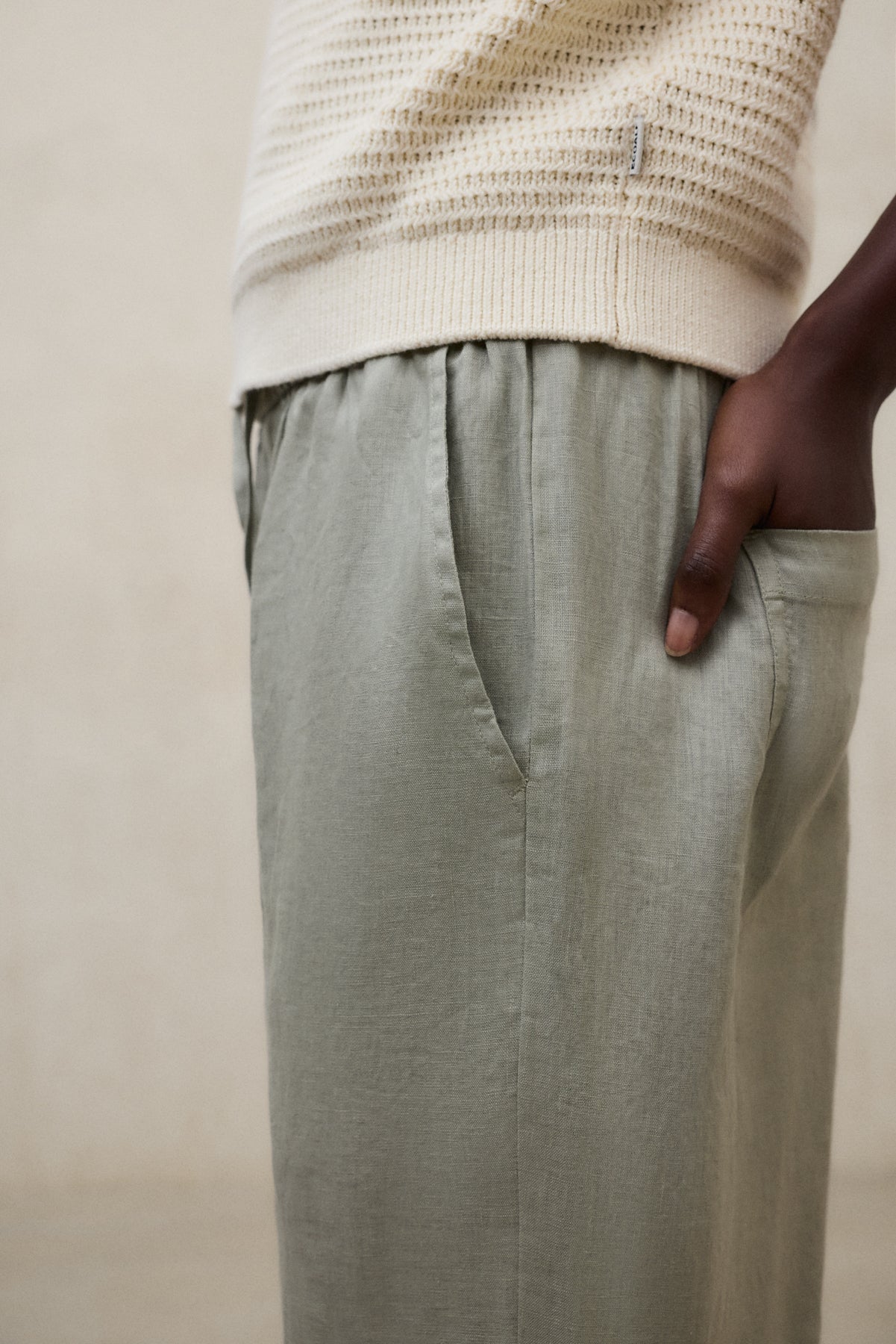 GREEN INDI TROUSERS
