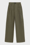 GREEN TECHNICAL COTTON MIEL TROUSERS