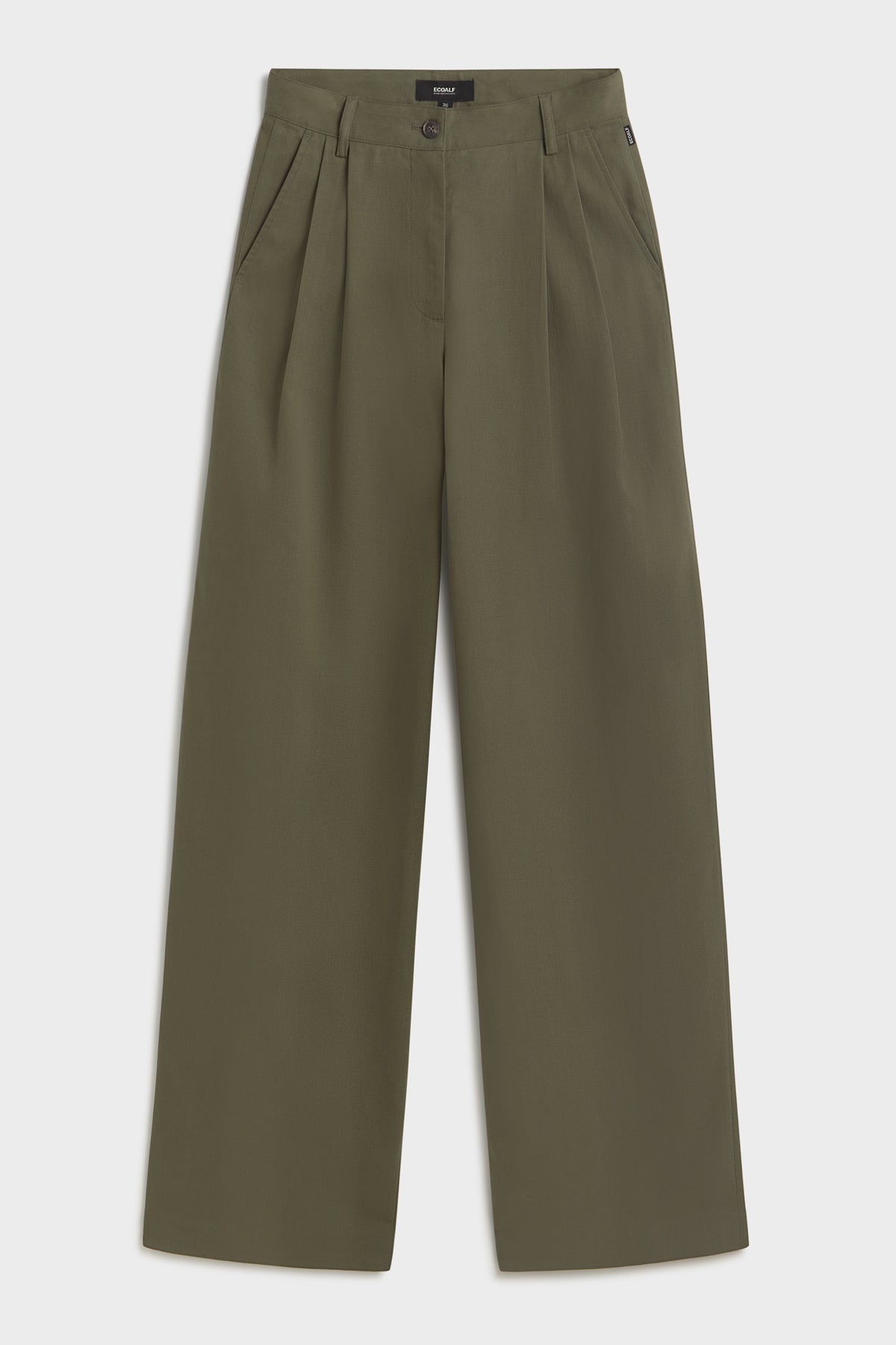 PANTALON COTON TECHNIQUE MIEL VERT