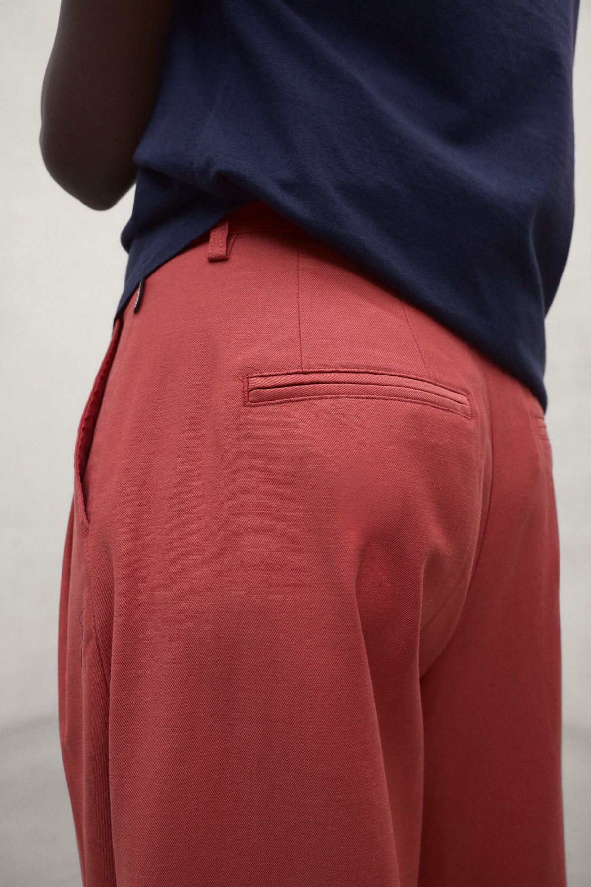 PANTALON COTON TECHNIQUE MIEL ORANGE