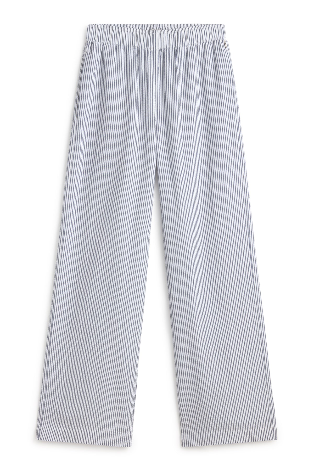 PANTALONES MOSS AZUL Y BLANCO