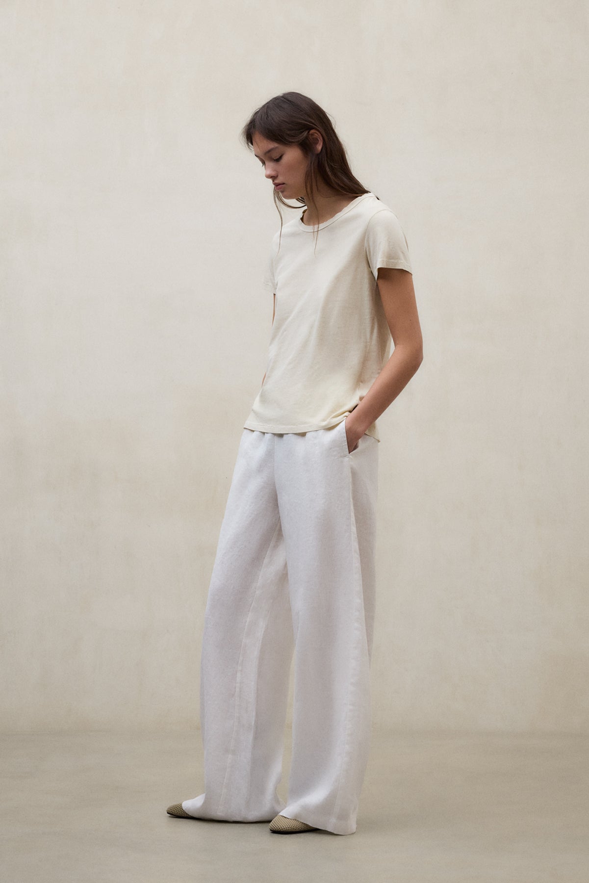 HOSE MOSSI WEISS
