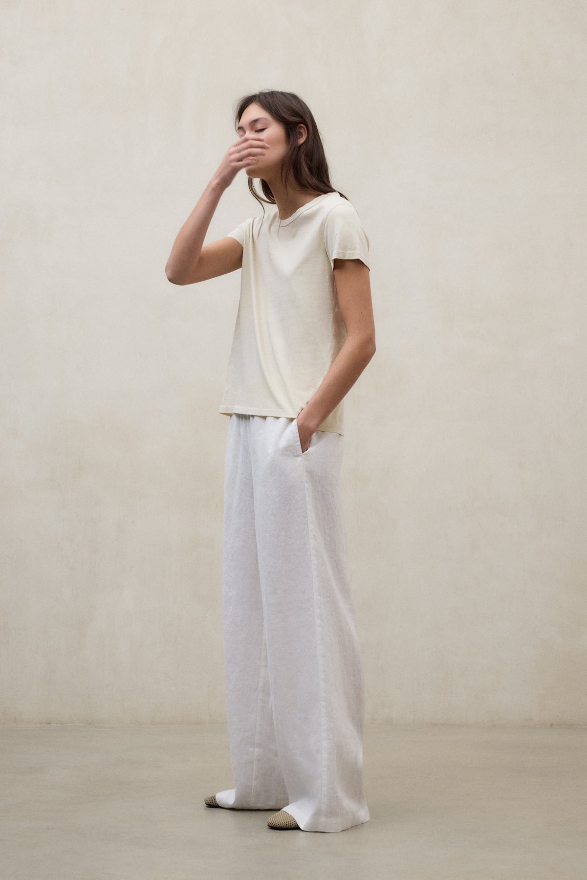 HOSE MOSSI WEISS