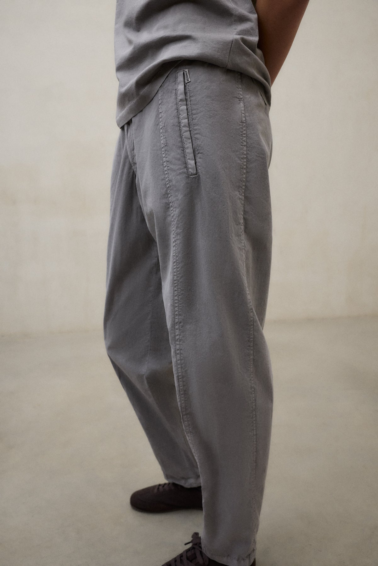 PANTALON RIPOLL GRIS FONCÉ