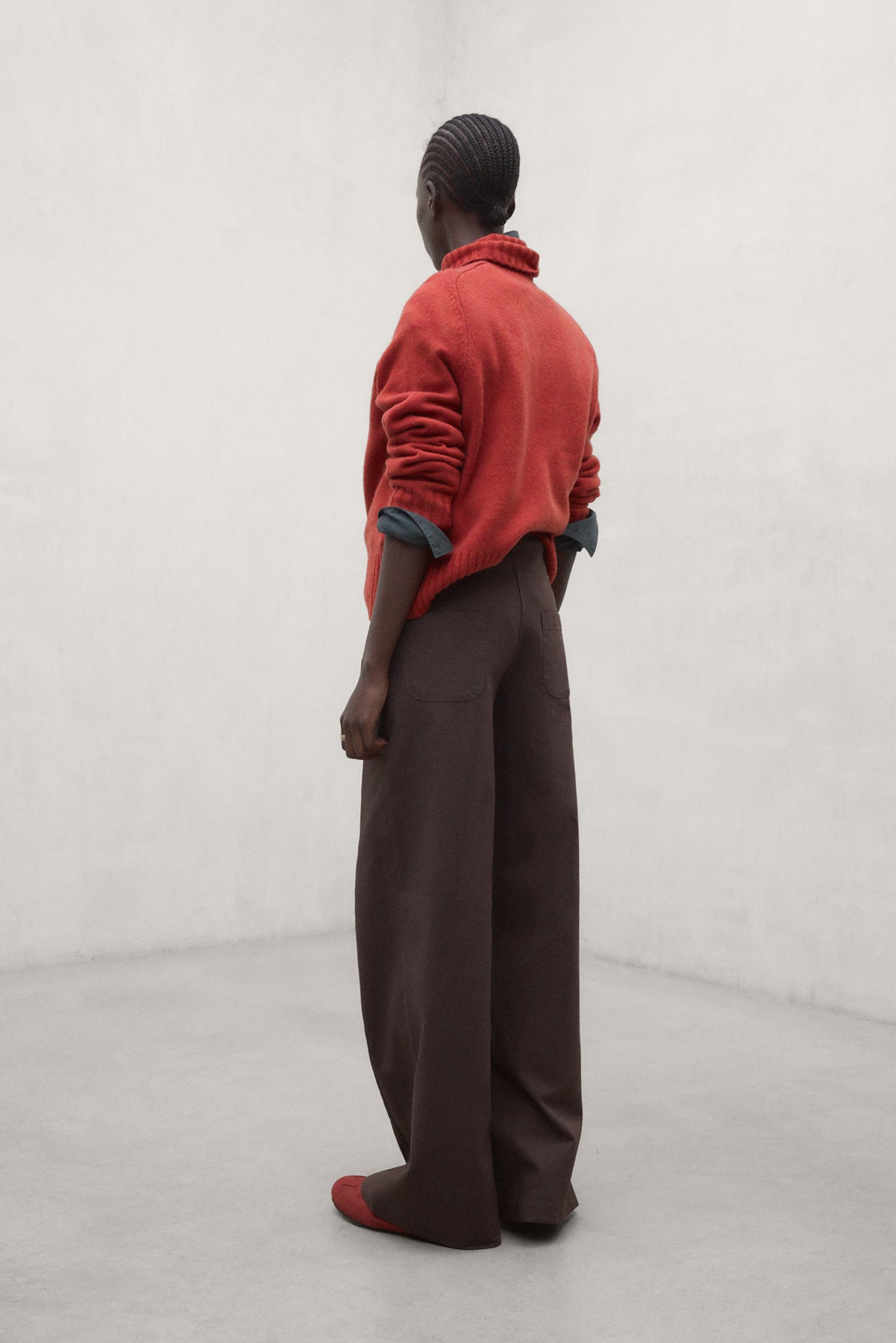 BROWN SIERRA TROUSERS