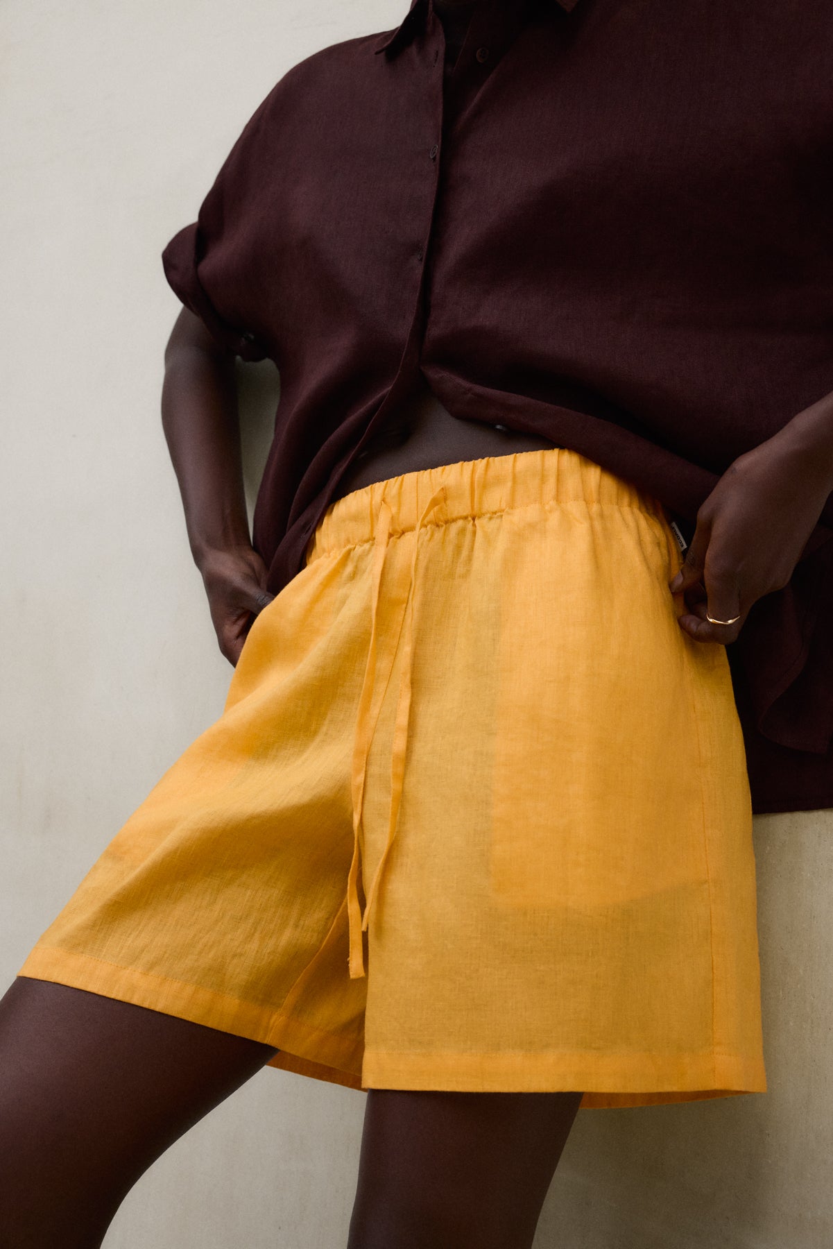 SHORTS ERAS NARANJAS