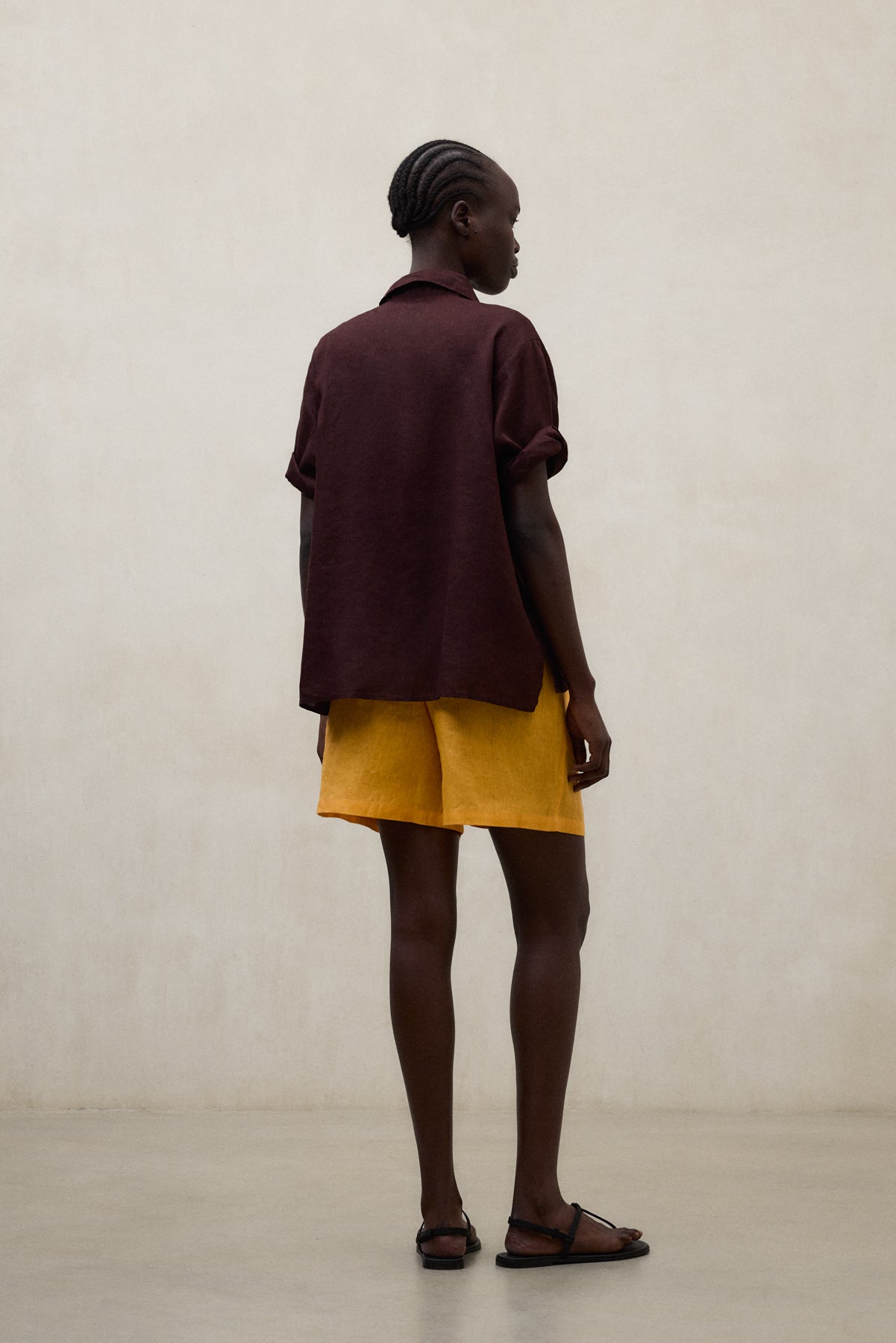 ORANGE ERAS SHORTS