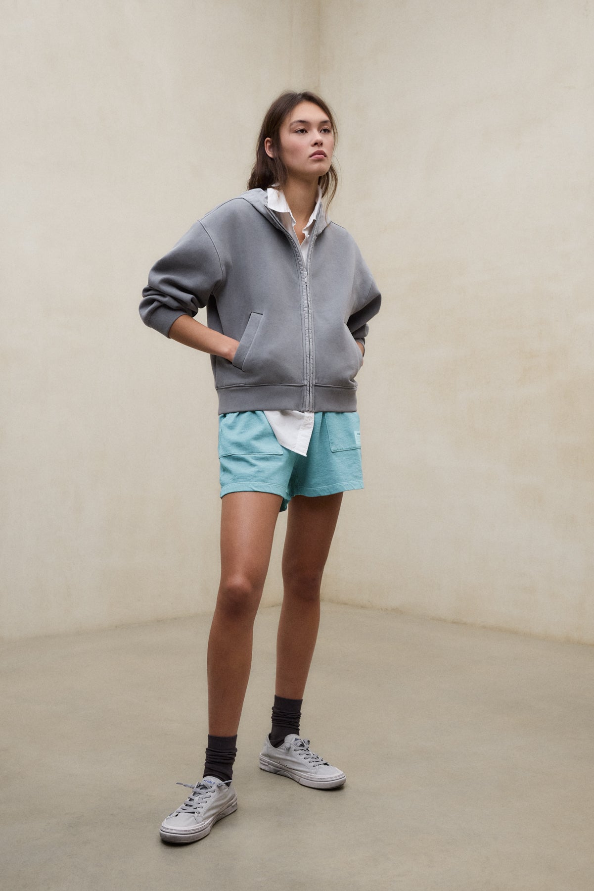 SHORTS NESS BLAU